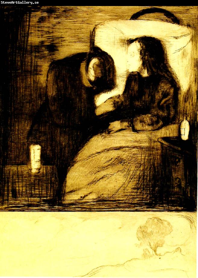 Edvard Munch den sjuka flickan